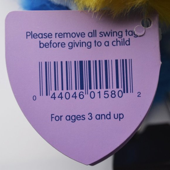 Winky the Frog Puffkins by Swibco Style 6712 Bean Bag Plush - Picture 8 of 8